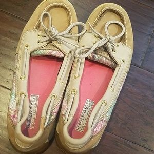 Sperry Top Sider Pink & Mint